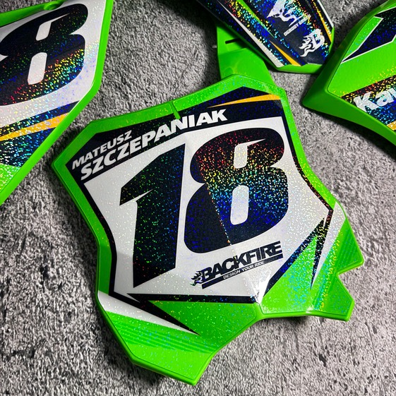 Printed wrap with vivid color reproduction