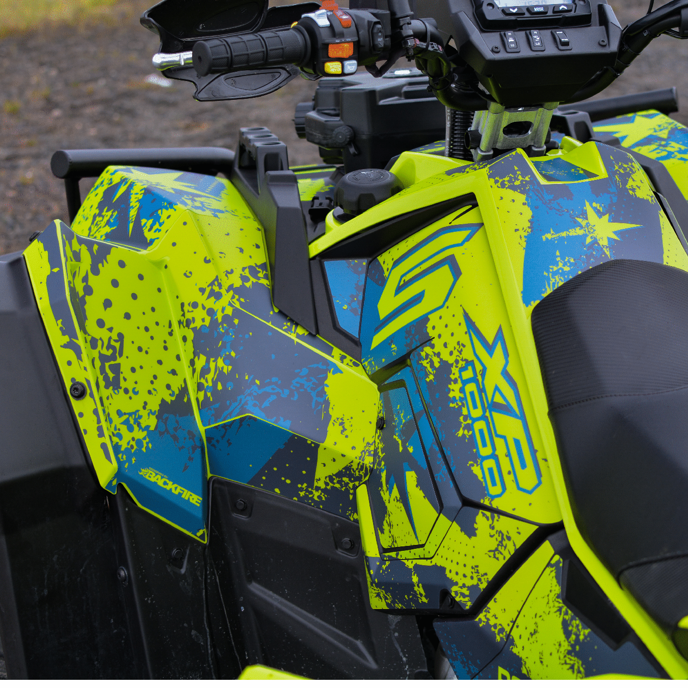 Thick powersport decals